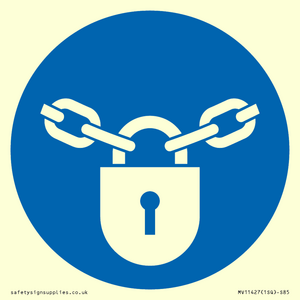 Mandatory: Keep locked